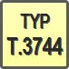 Piktogram - Typ: T.3744